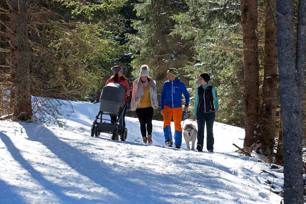 Hohentauern Winter Winterwanderweg