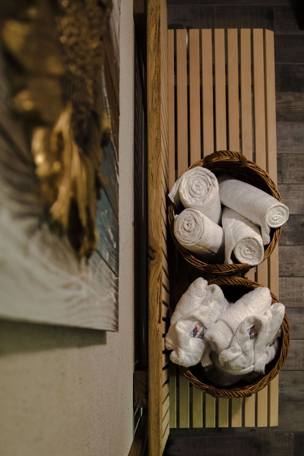 Appartements Edelraute Hohentauern Sauna Zirbe Ruhebereich